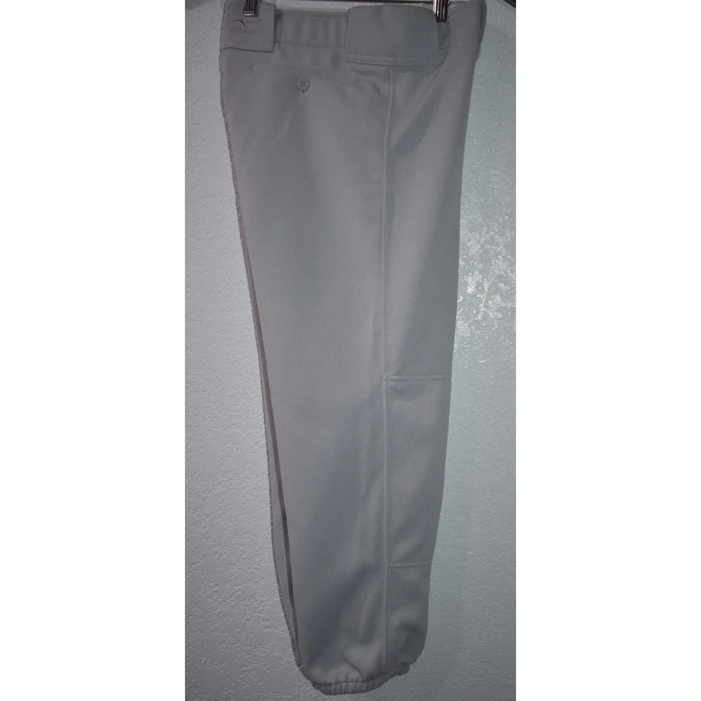 Mizuno Womens M Softball Pants Light Gray Performance Athletic Fastpitch RN89730 - Picture 10 of 16